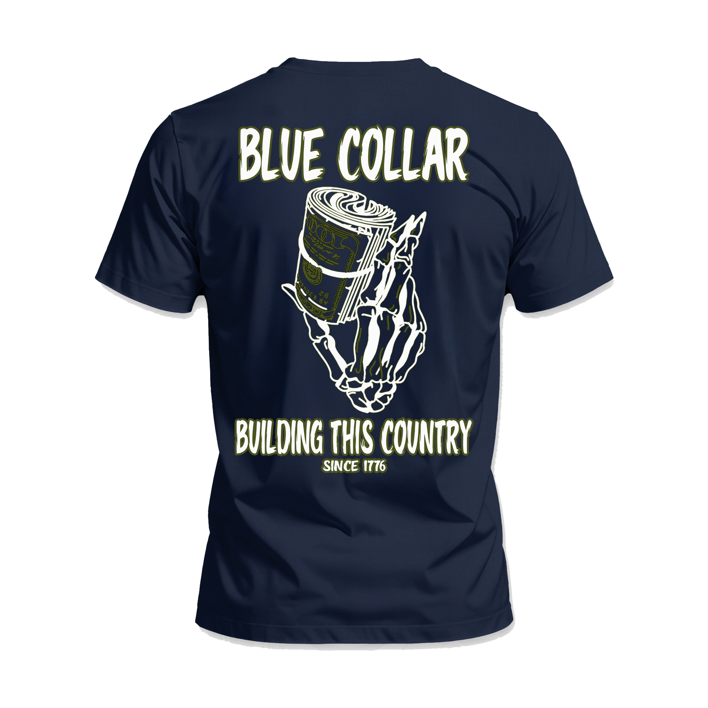 Blue Collar Building This Country Men's Premium T-Shirt