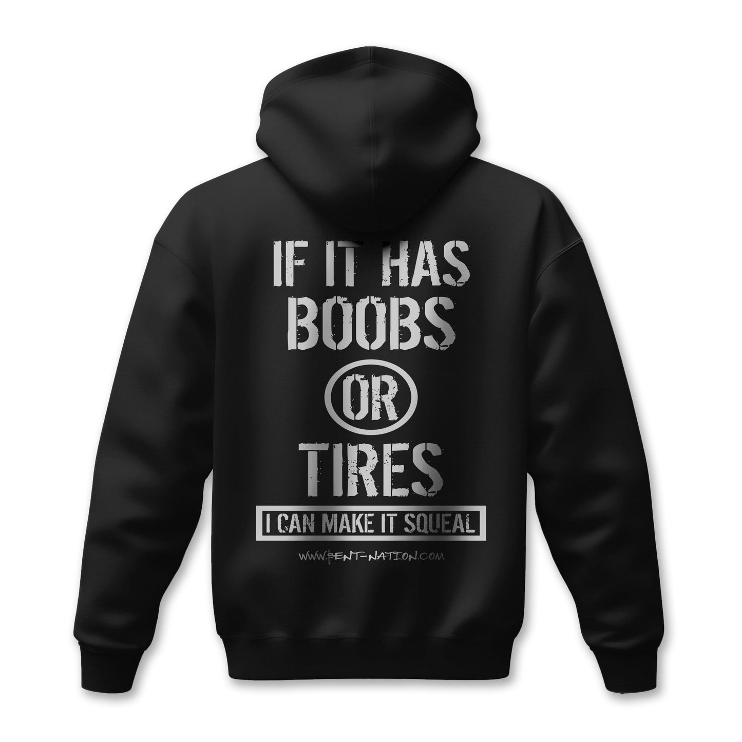 Boobs Or Tires Men's Premium Hoodie