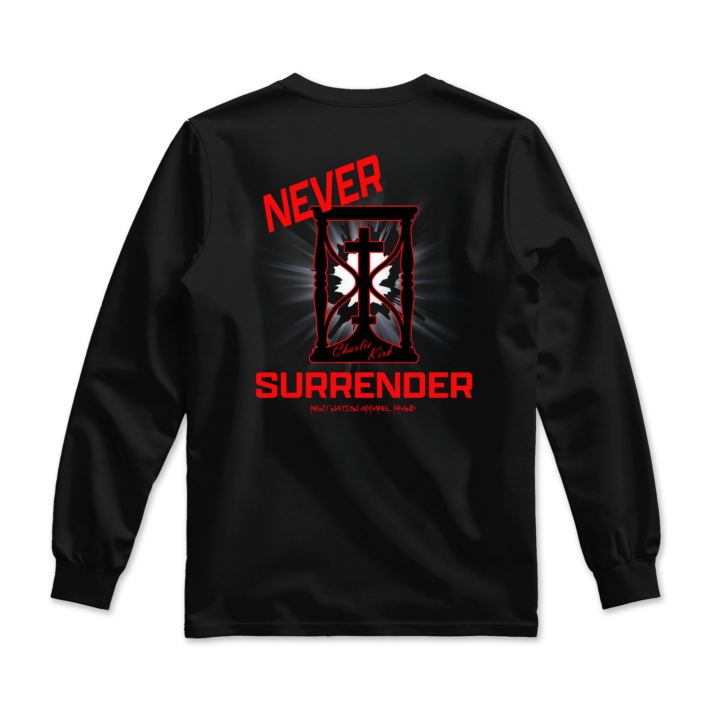 Never Surrender Men's Premium Long Sleeve