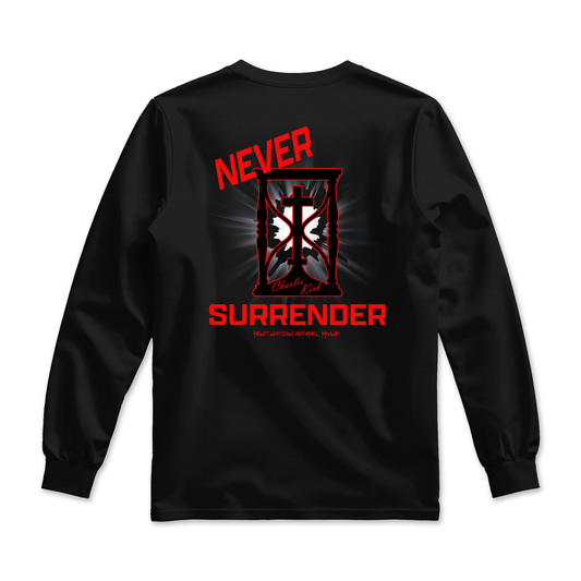 Never Surrender Men's Premium Long Sleeve