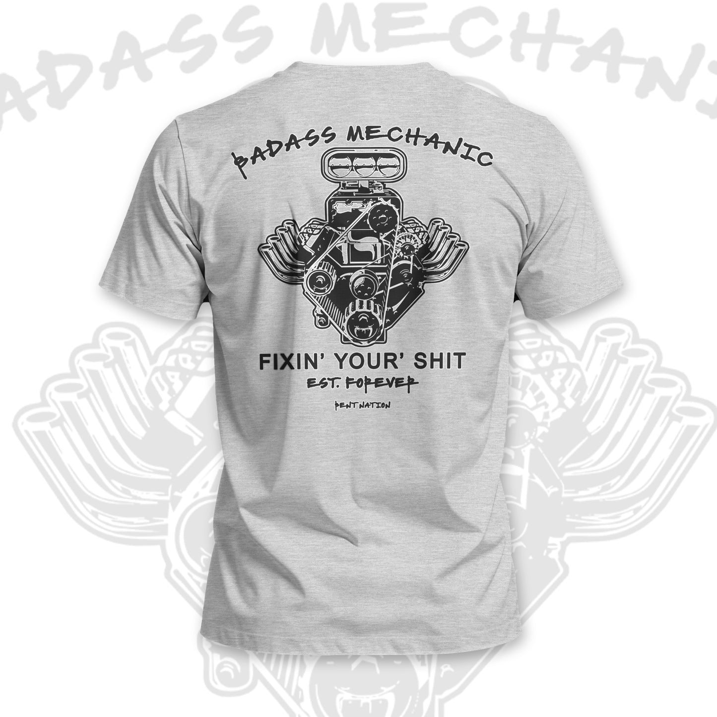 Badass Mechanic - Fixin' Your Shit Men's T-Shirt