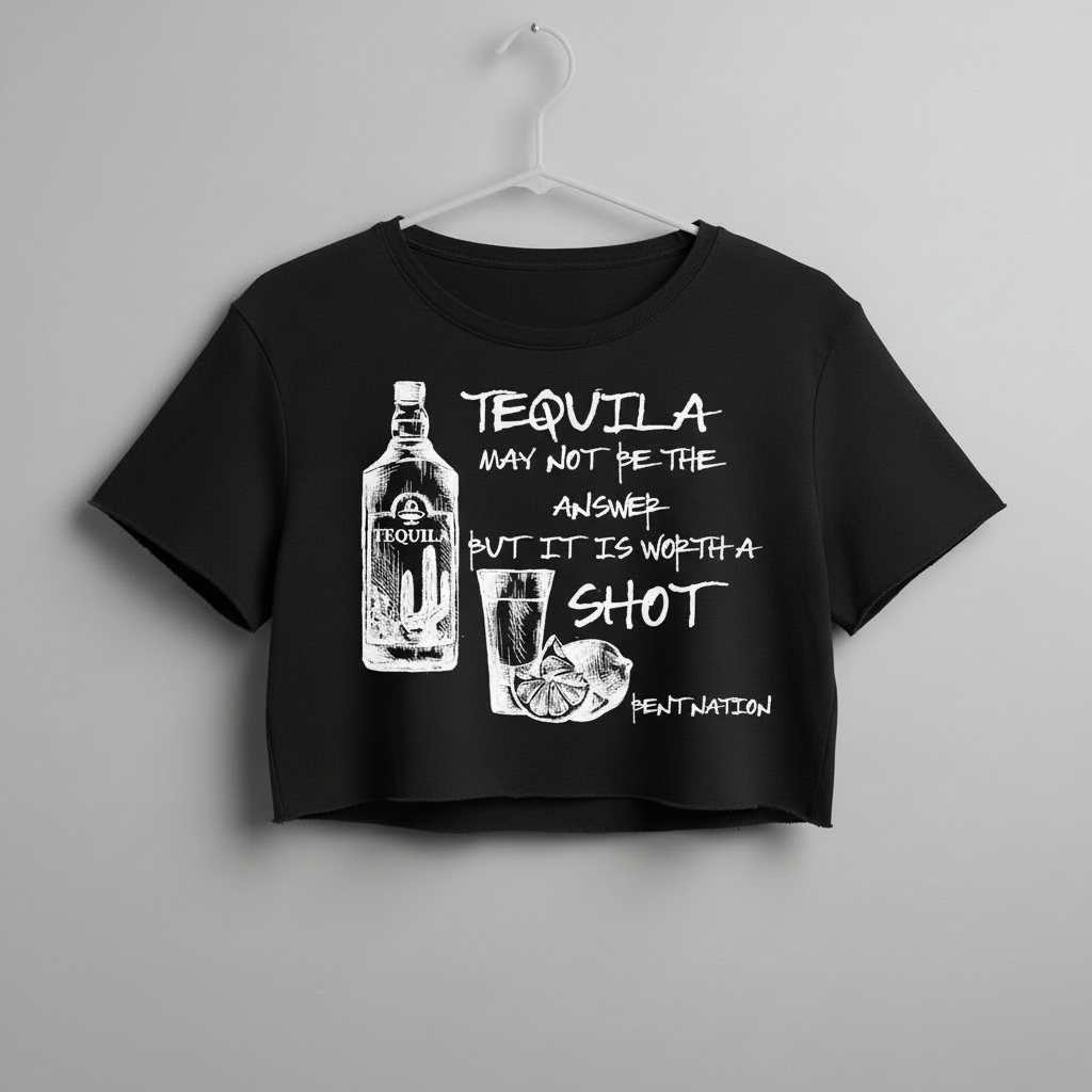 Worth A Shot Women's Crop Top