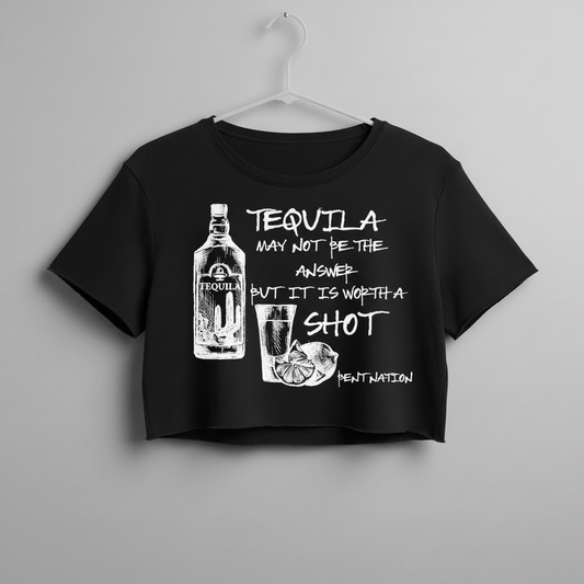 Worth A Shot Women's Crop Top