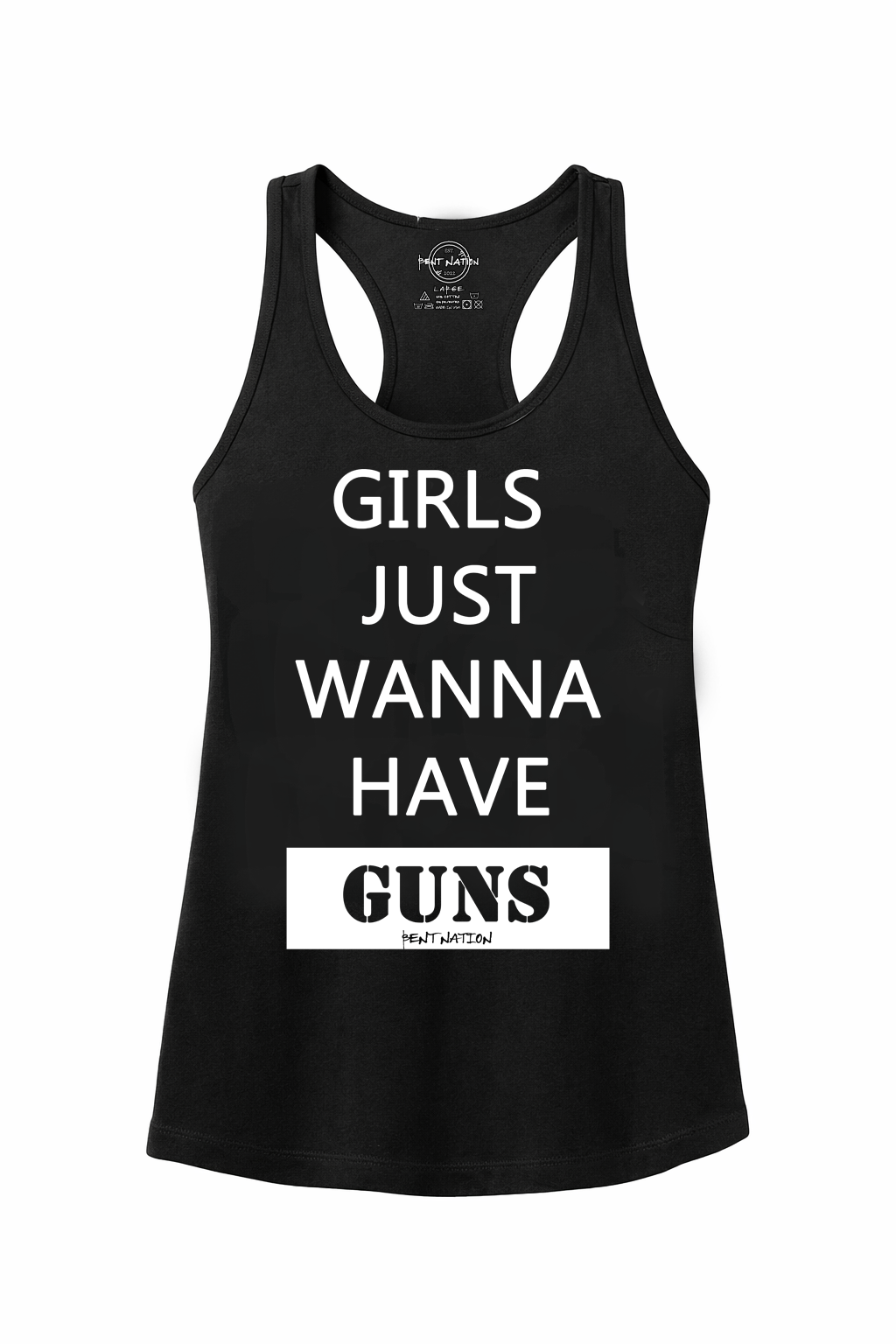 Girls Just Wanna Have Guns Women's Tank Top