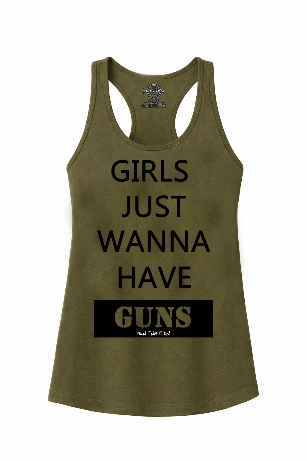 Girls Just Wanna Have Guns Women's Tank Top