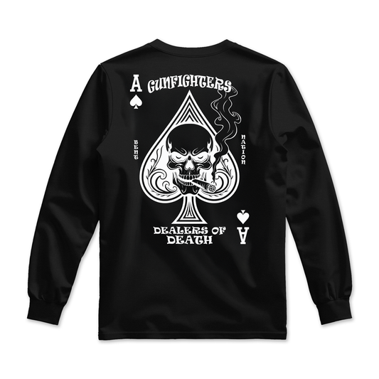 Gunfighter Dealer Of Death Men's Premium Long Sleeve