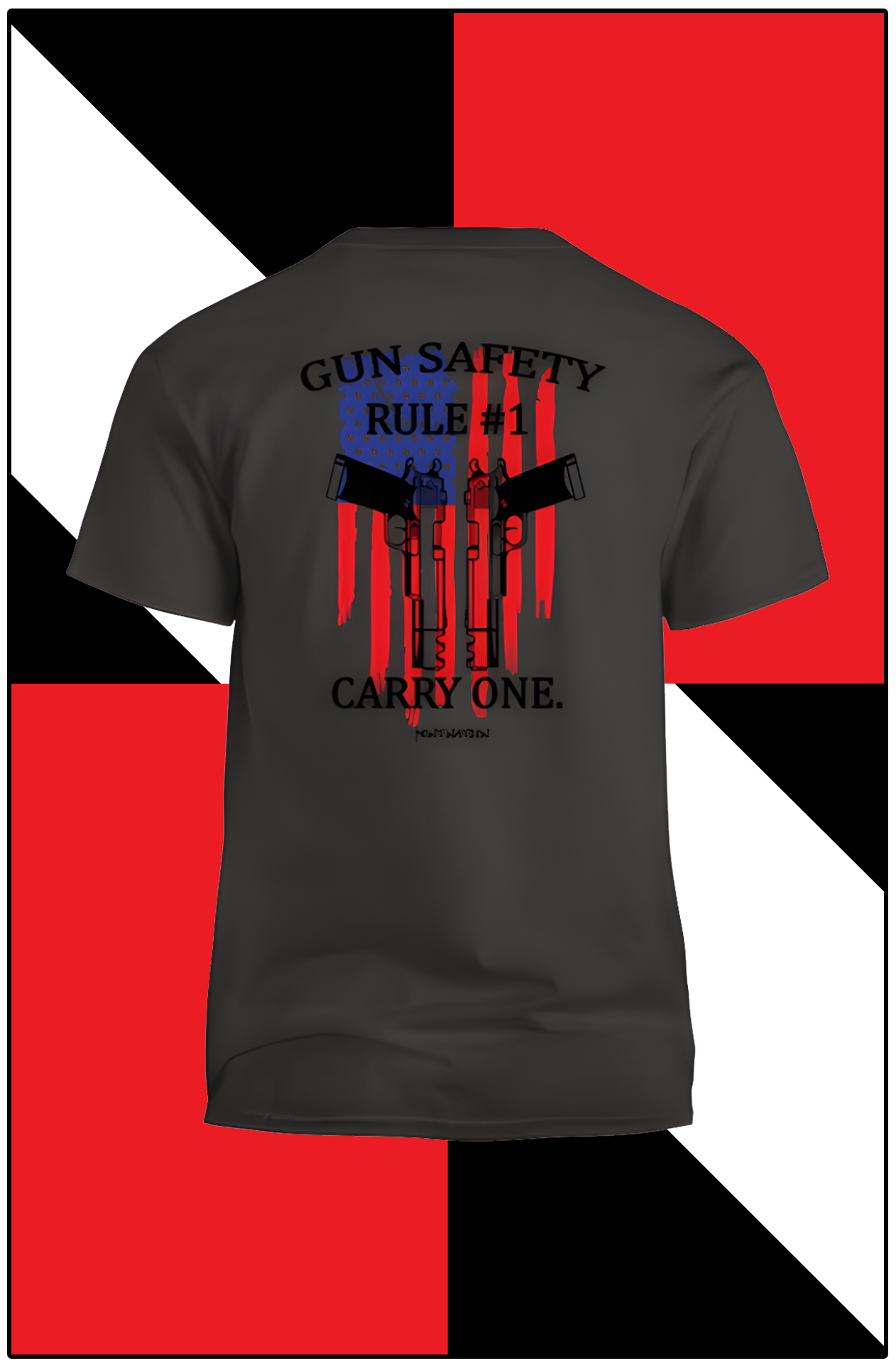 Gun Safety Rule #1 Carry One Men's T-Shirt