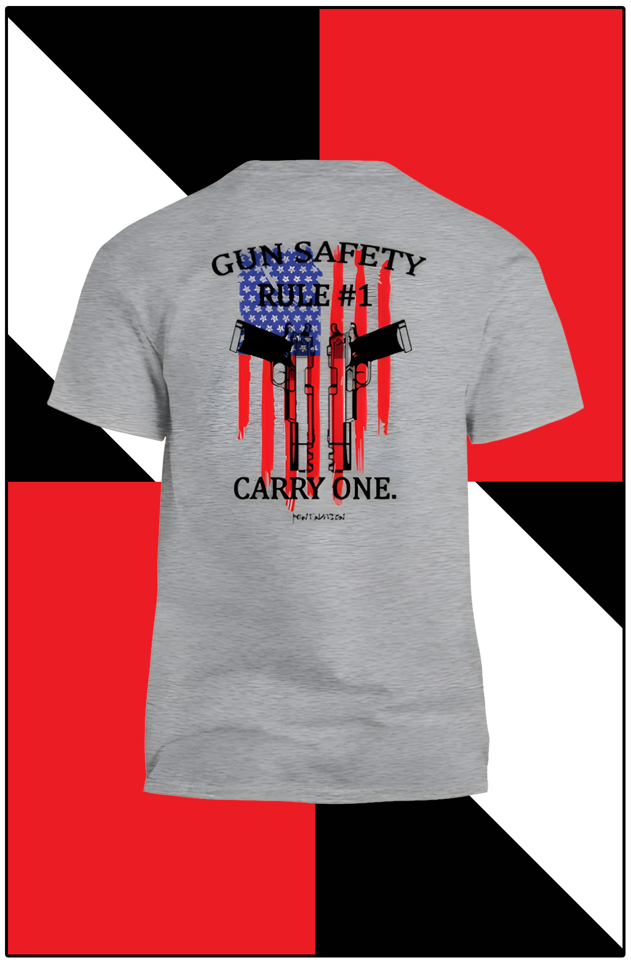 Gun Safety Rule #1 Carry One Men's T-Shirt