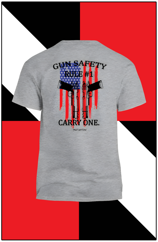 Gun Safety Rule #1 Carry One Men's T-Shirt