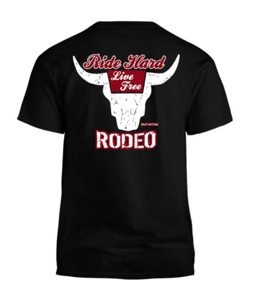 Ride Hard...Live Free Men's T-Shirt