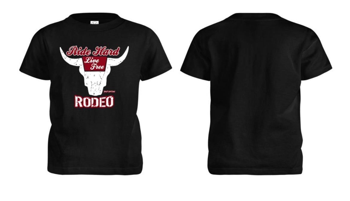 Ride Hard... Live Free Rodeo Toddler T-Shirt