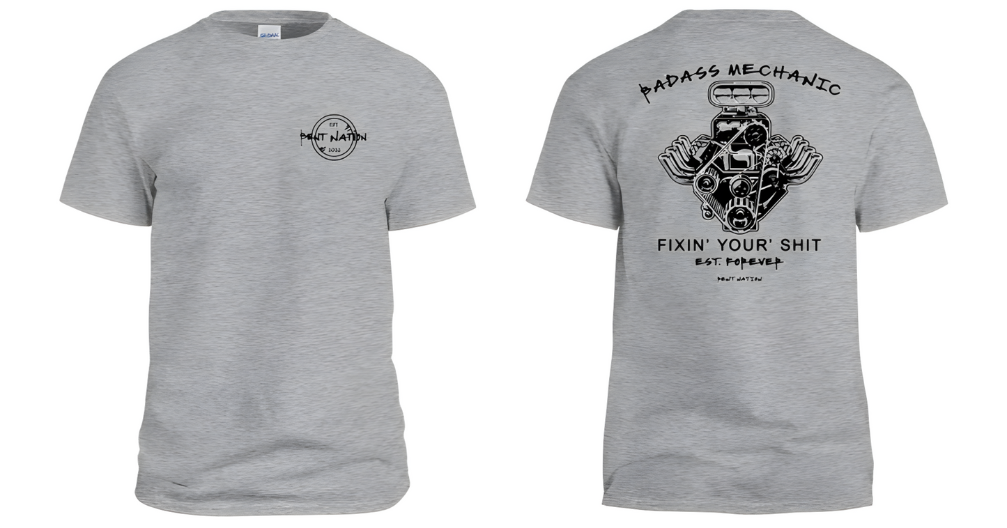 Badass Mechanic - Fixin' Your Shit Men's T-Shirt