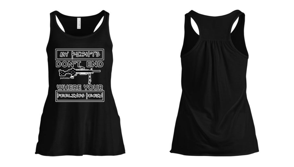 My Rights Don't End Women's Tank Top