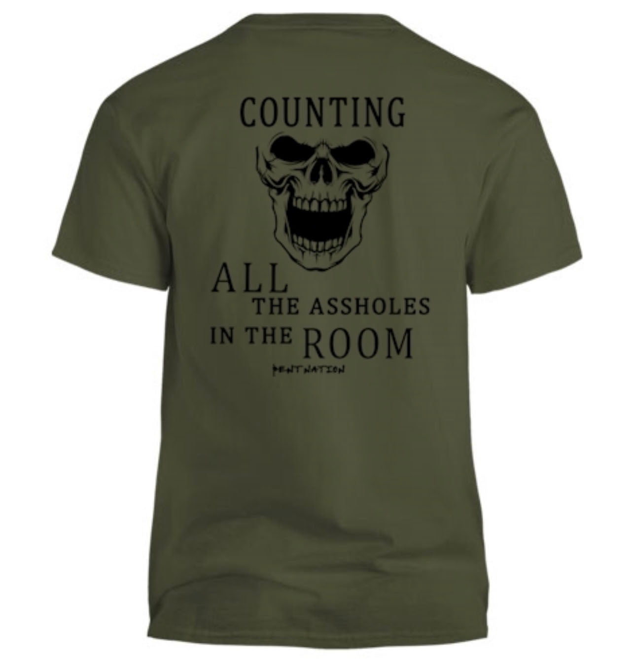 Counting All The Assholes In The Room Men's T-Shirt