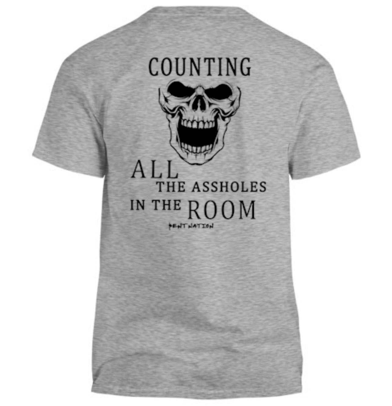 Counting All The Assholes In The Room Men's T-Shirt