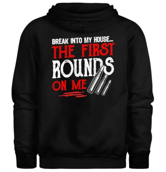 First Rounds On Me Men's Hoodie