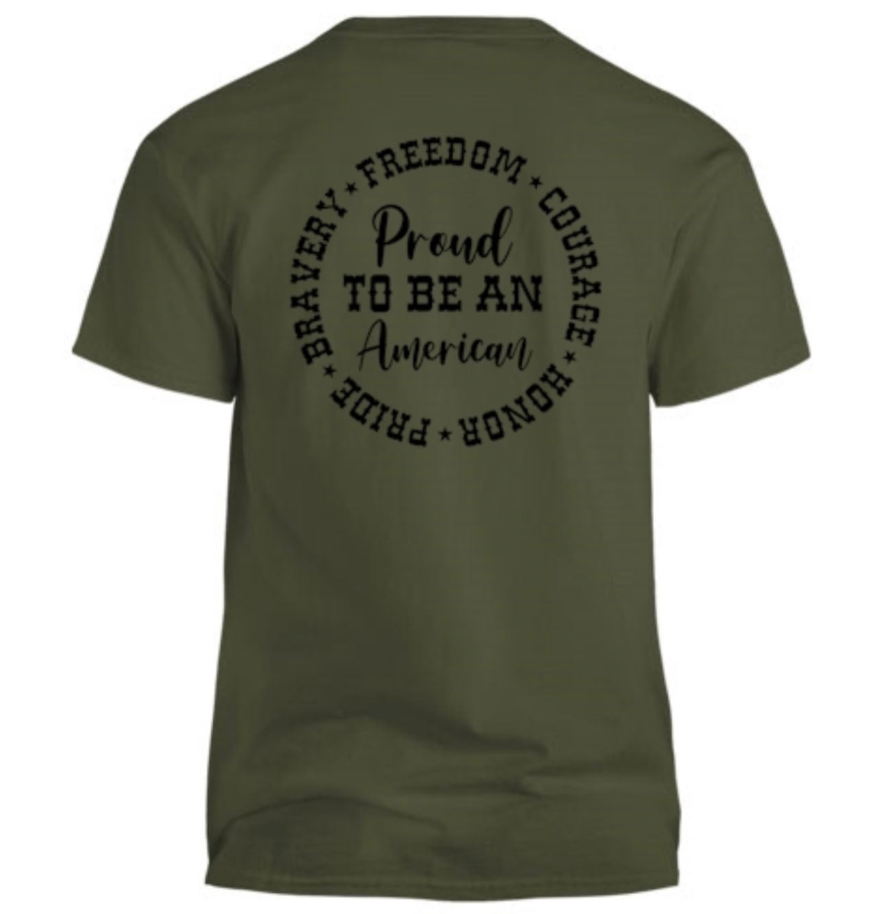 Proud To Be An American Men's T-Shirt