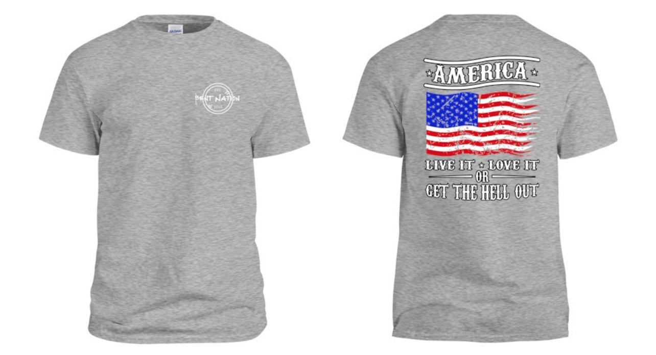 America Live It Love It Men's T-Shirt