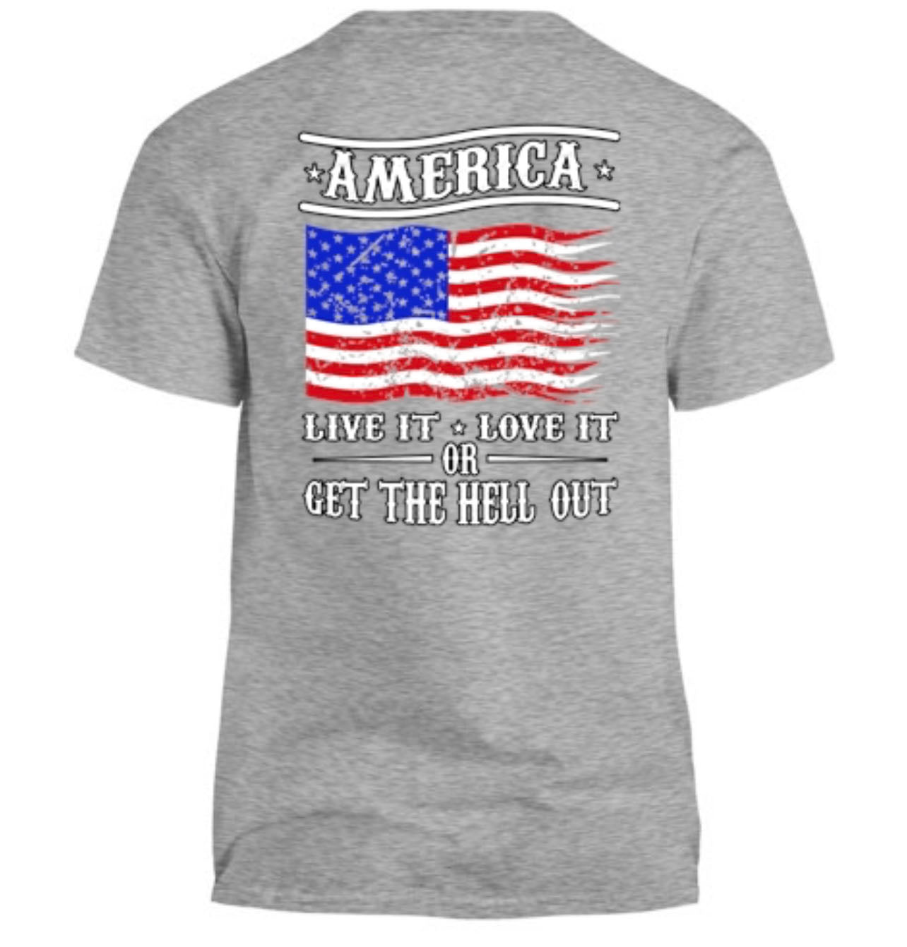 America Live It Love It Men's T-Shirt