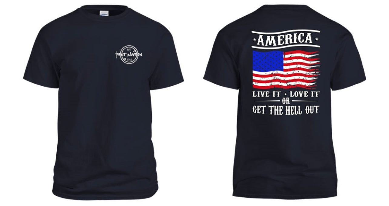 America Live It Love It Men's T-Shirt