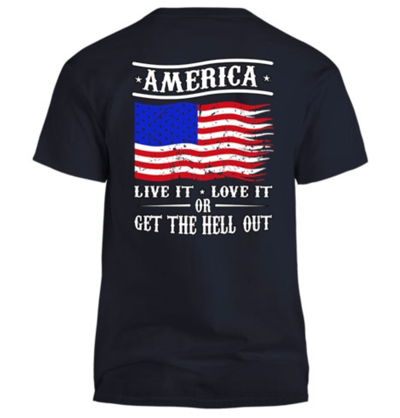 America Live It Love It Men's T-Shirt