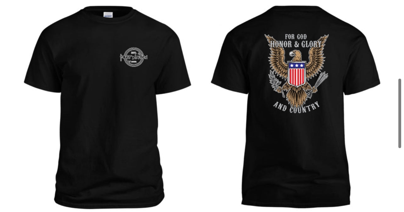 For God Honor & Glory and Country Men's T-Shirt