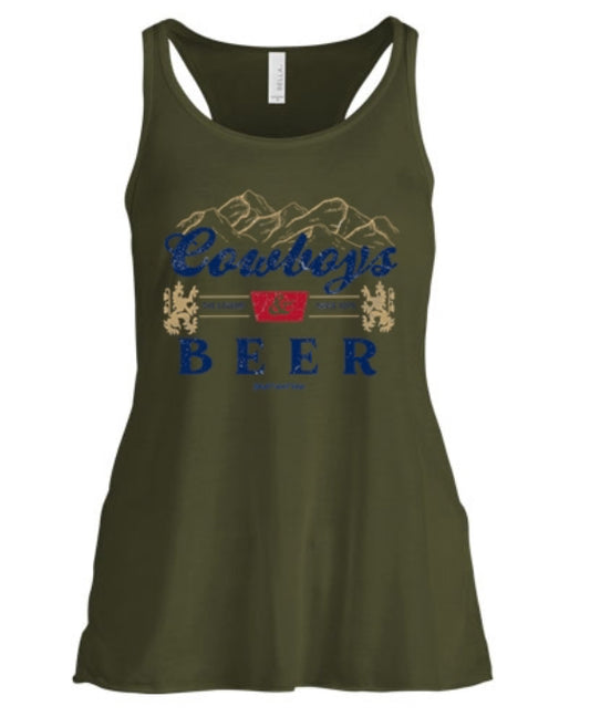 Cowboys & Beer Women's Tank Top