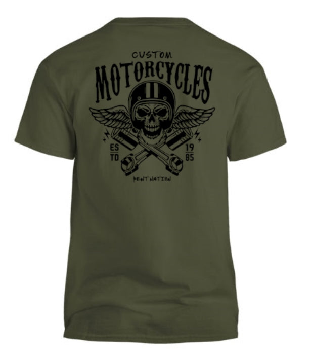 Custom Motorcycles Men's T-Shirt