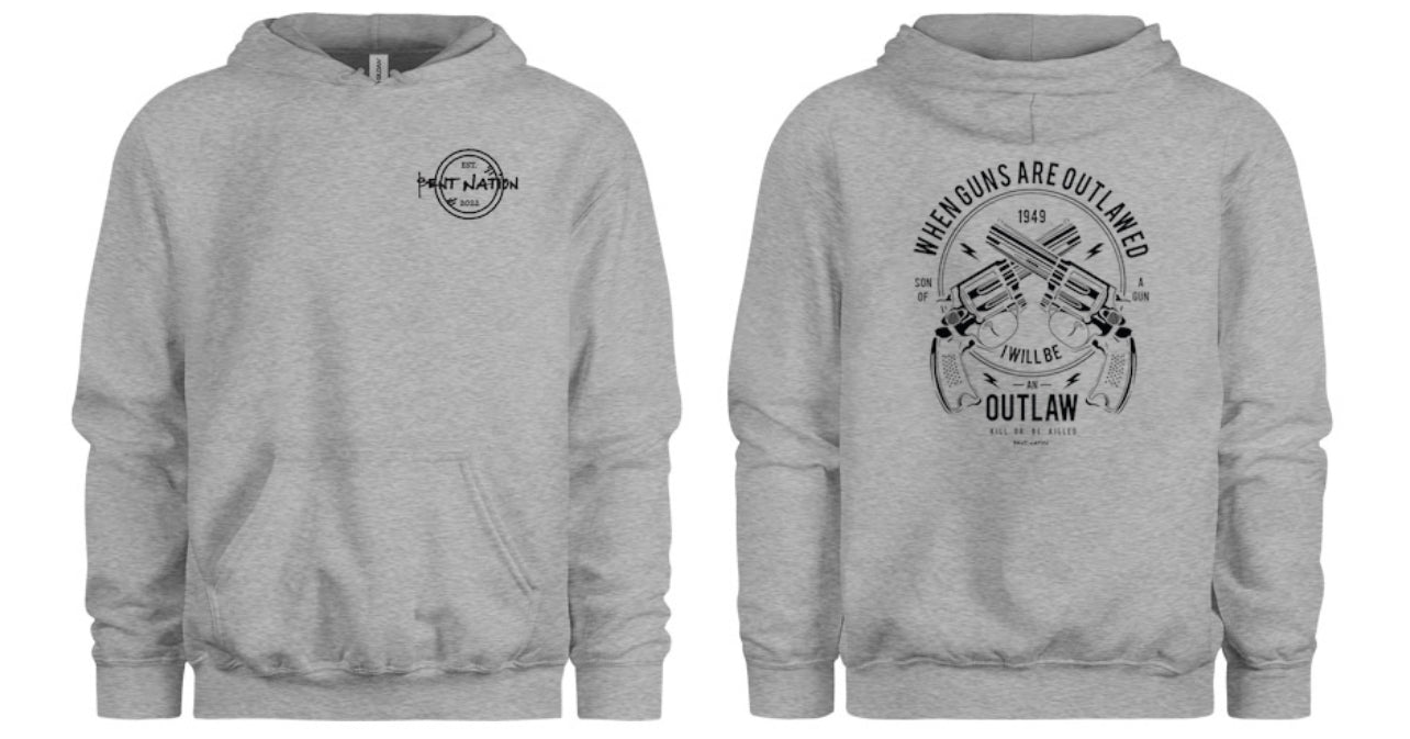 I'll Be An Outlaw Men's Hoodie