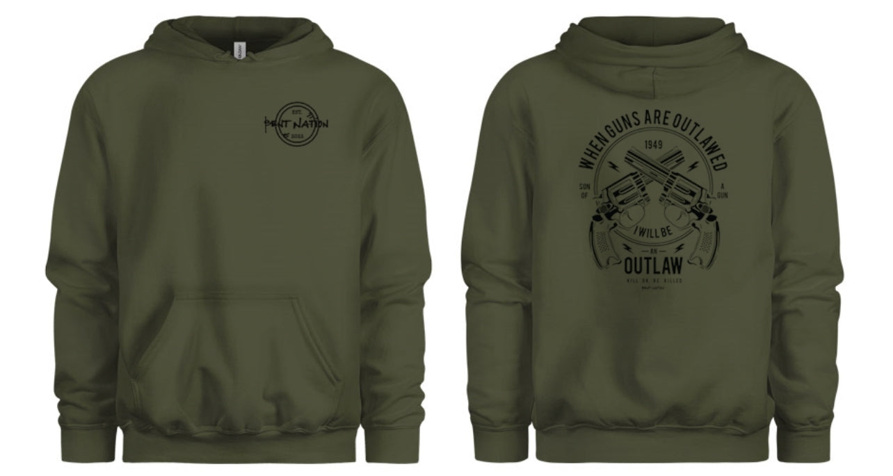 I'll Be An Outlaw Men's Hoodie