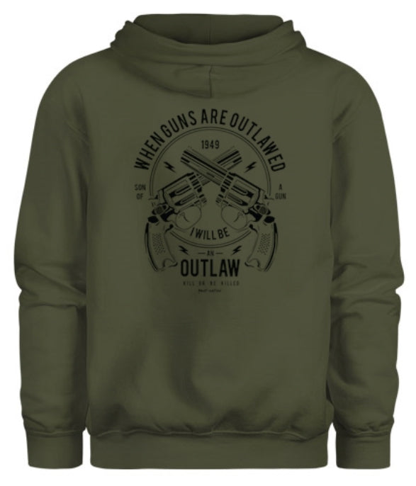 I'll Be An Outlaw Men's Hoodie