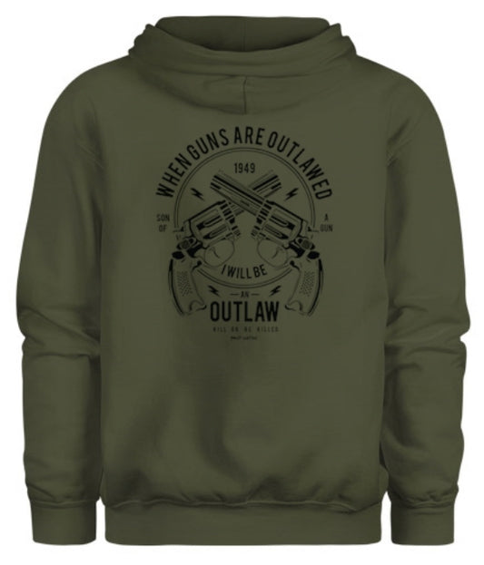 I'll Be An Outlaw Men's Hoodie