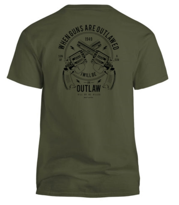 I'll Be An Outlaw Men's T-Shirt