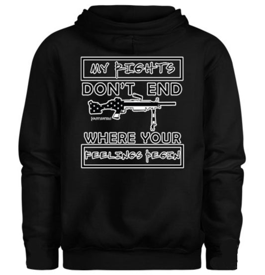 My Right's Don't End Men's Hoodie