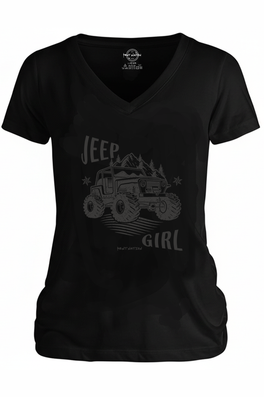 Jeep Girl Women's V-Neck