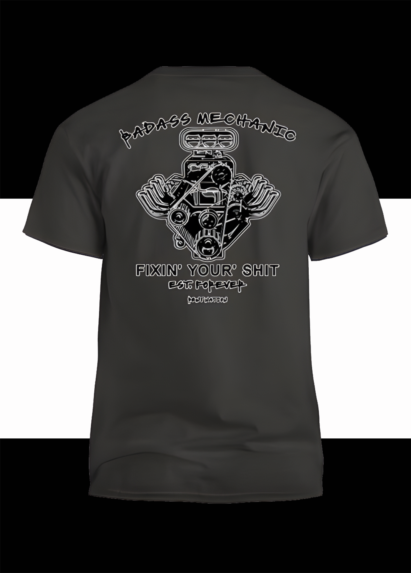 Badass Mechanic - Fixin' Your Shit Men's T-Shirt