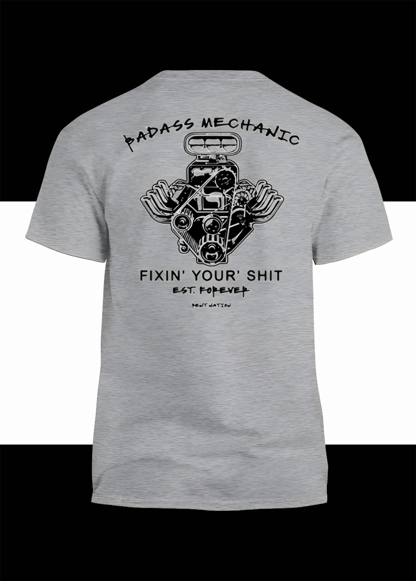 Badass Mechanic - Fixin' Your Shit Men's T-Shirt