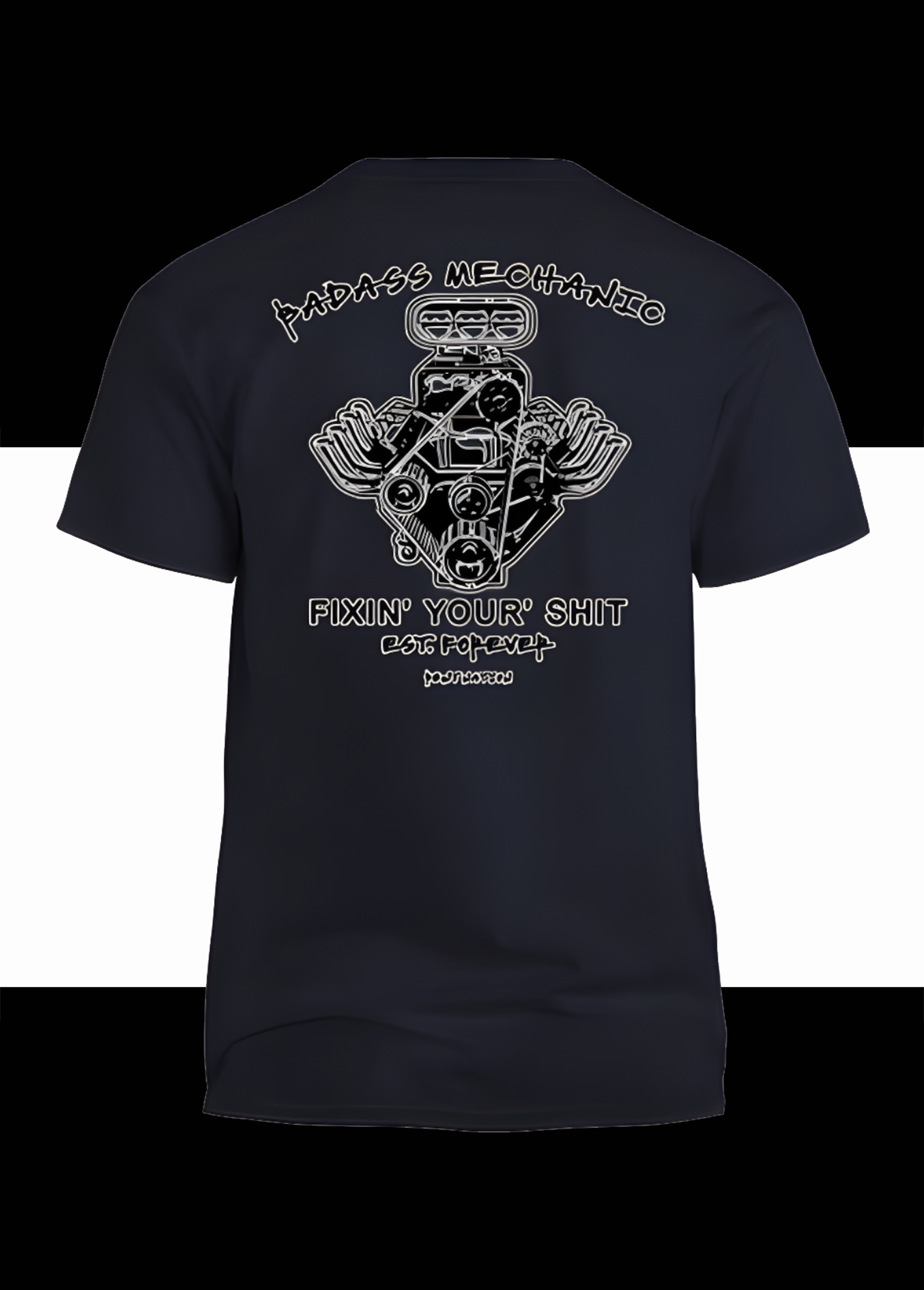 Badass Mechanic - Fixin' Your Shit Men's T-Shirt