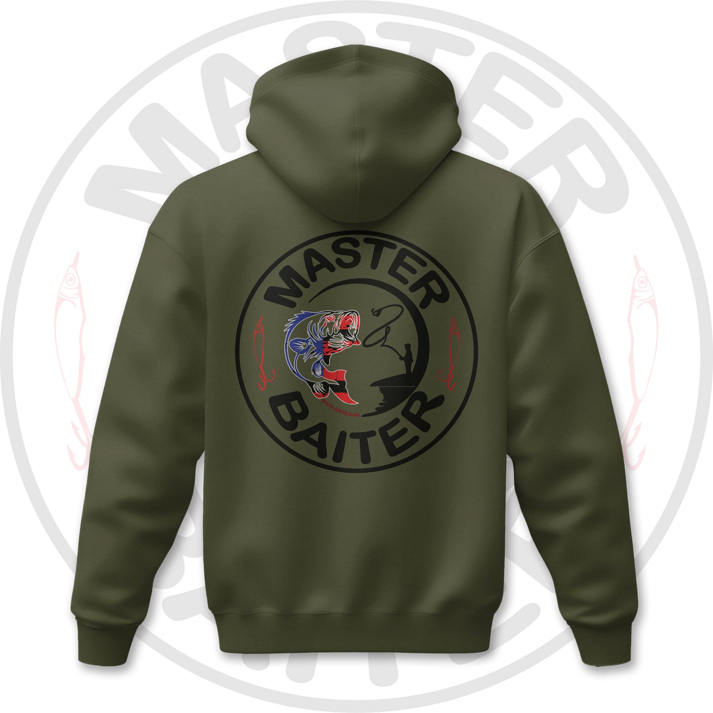🎣 “MASTER BAITER”  Men’s Premium Hoodie