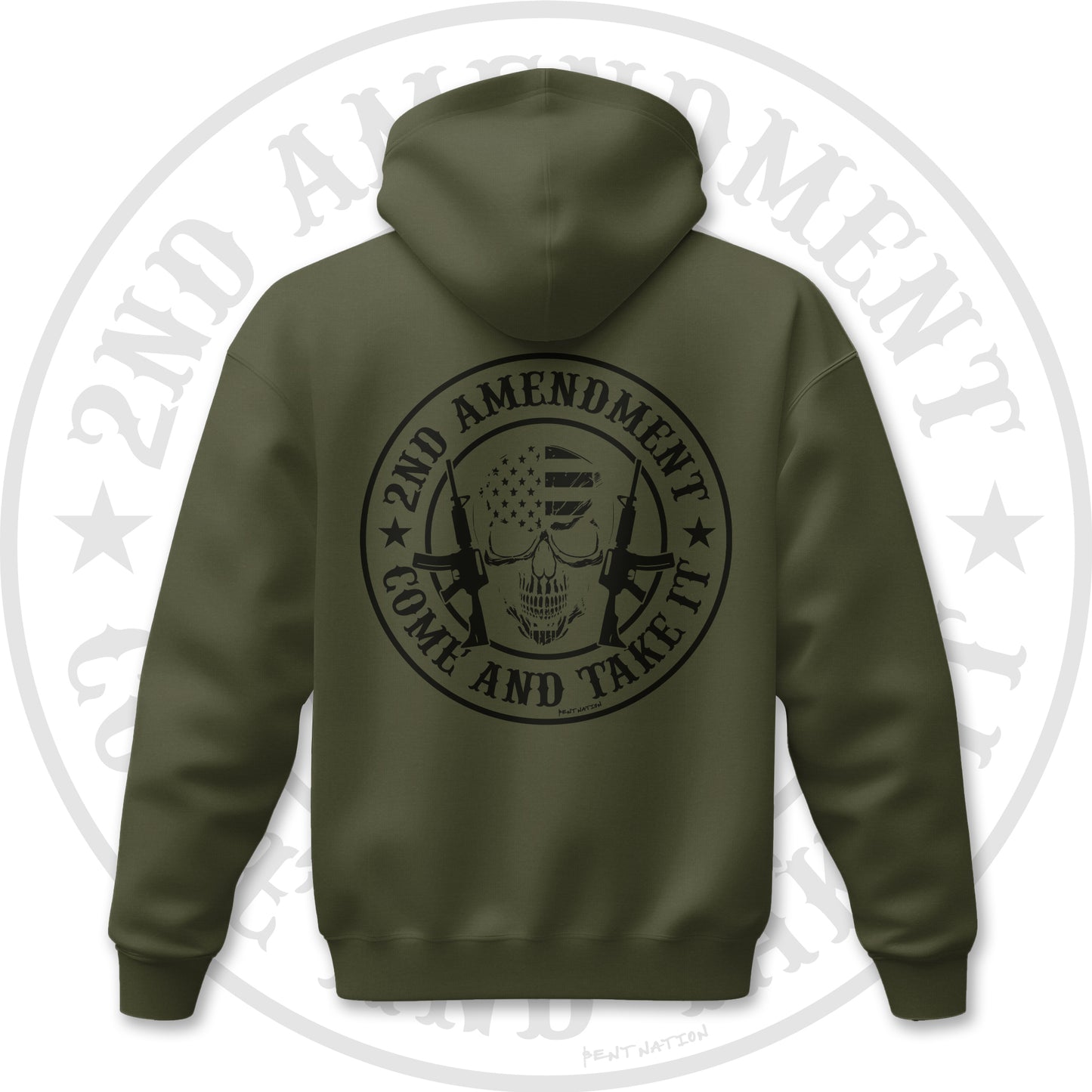 2nd Amendment Come And Take It Men's Hoodie
