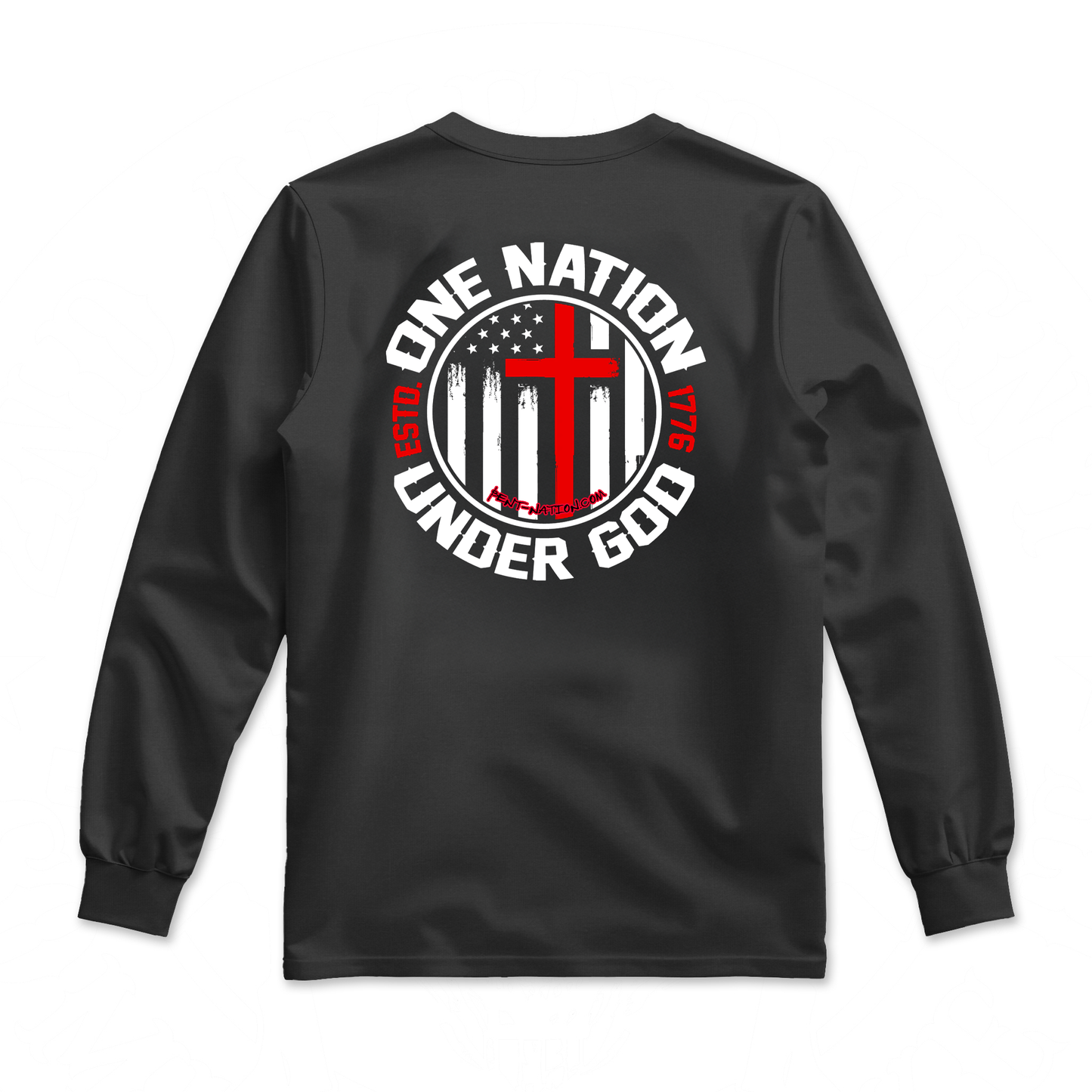One Nation Under God Men's Premium Long Sleeve Shirt