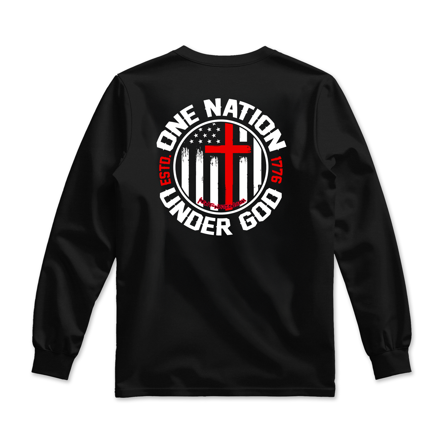 One Nation Under God Men's Premium Long Sleeve Shirt