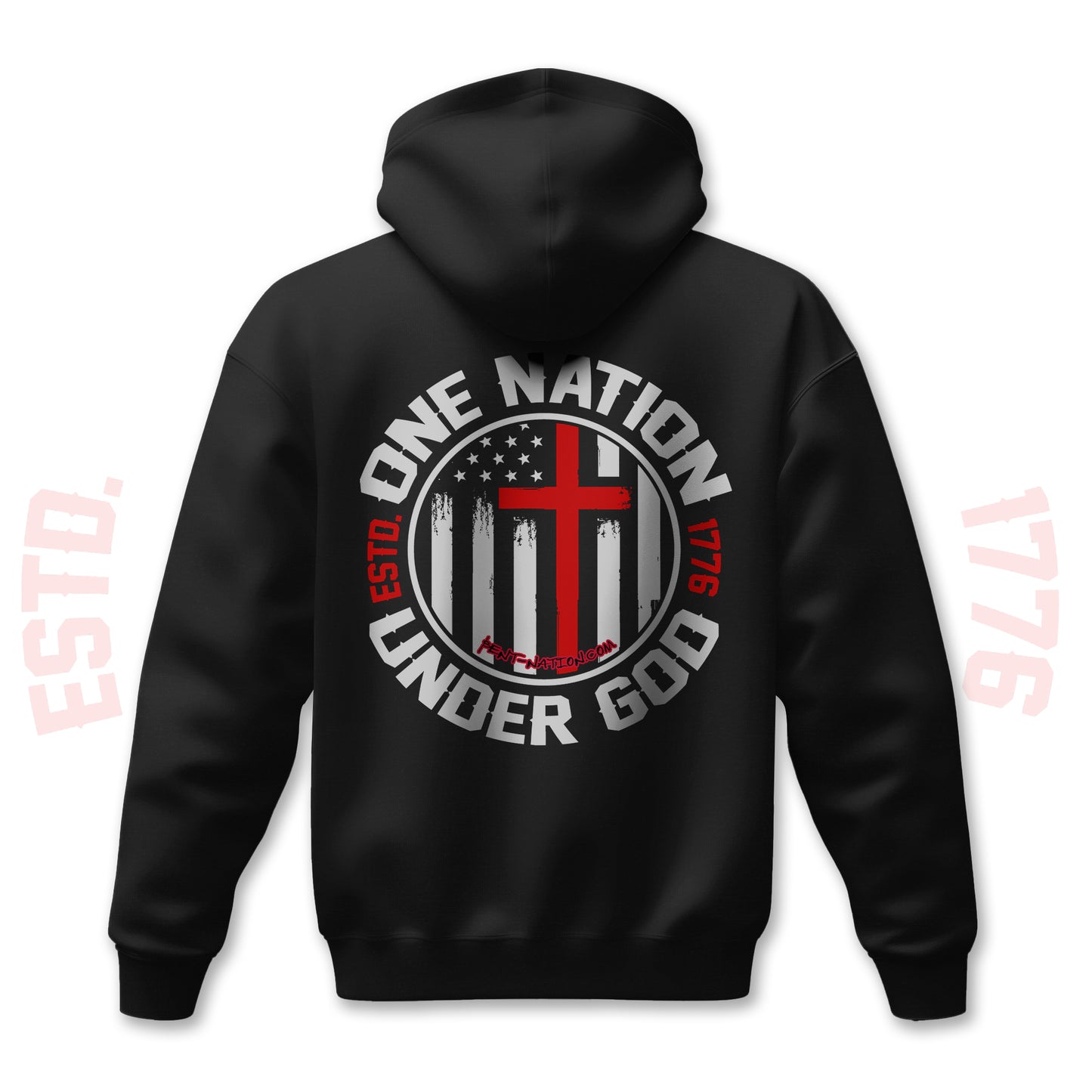 One Nation Under God Men's Premium Hoodie