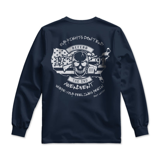 2nd Amendment Men's Long Sleeve Shirt