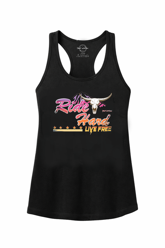 Ride Hard Live Free Women's Tank Top