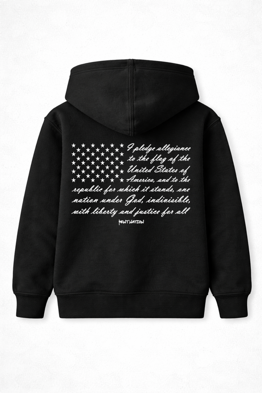 Pledge of Allegiance Youth Premium Hoodie