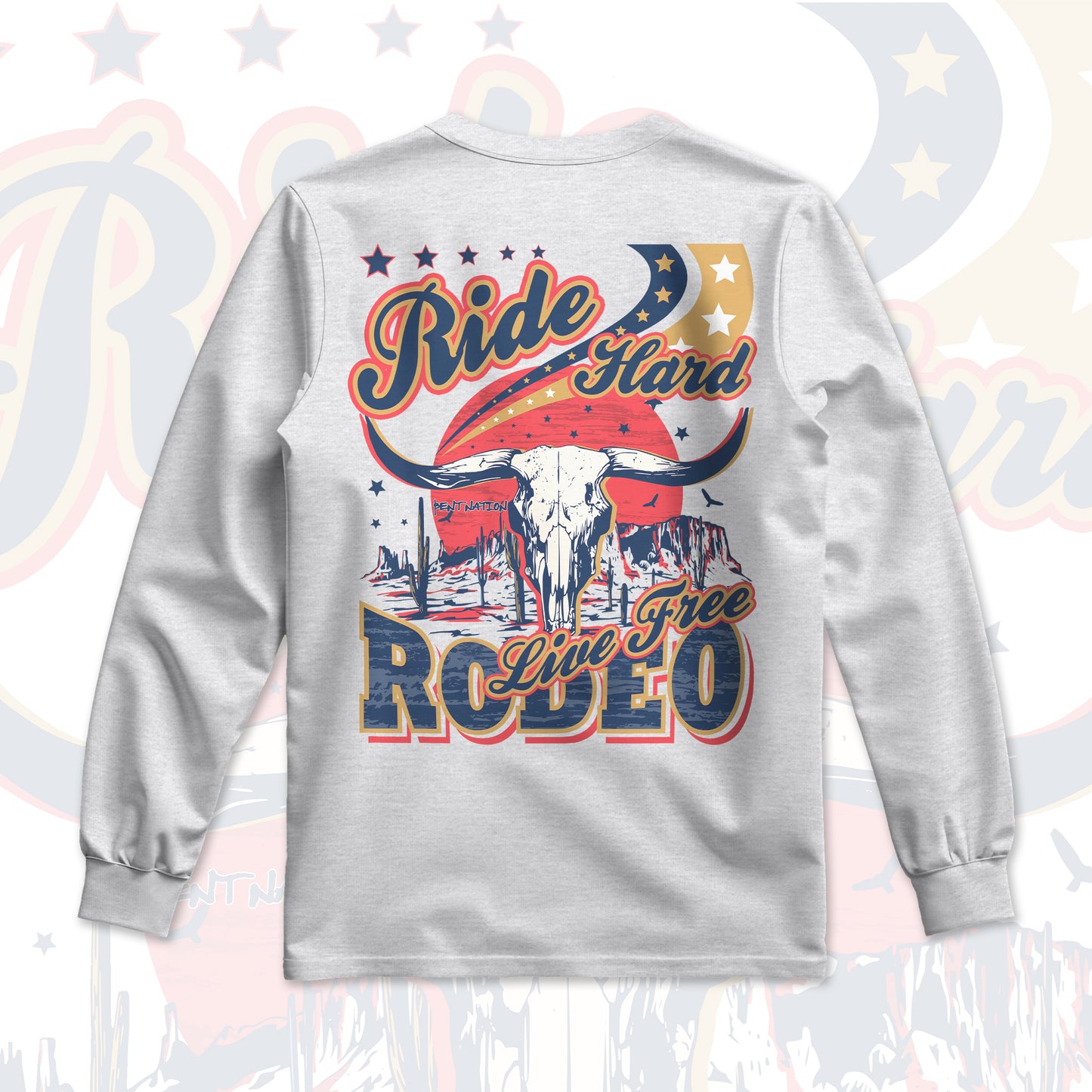 It's Rodeo Time Men's Premium Long Sleeve Shirt