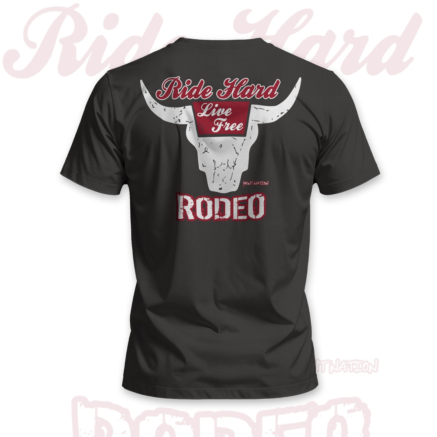 Ride Hard...Live Free Men's T-Shirt
