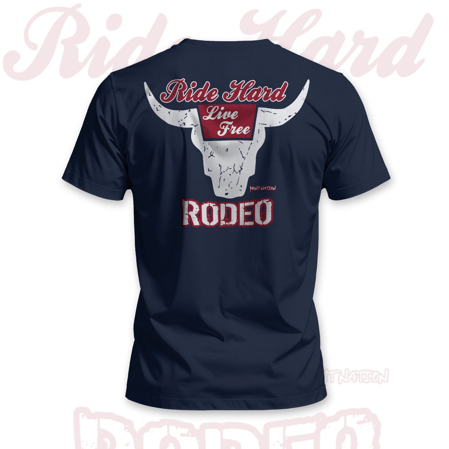 Ride Hard...Live Free Men's T-Shirt