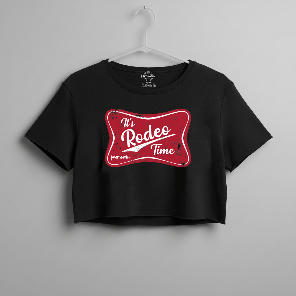 It's Rodeo Time - Women's Crop Top